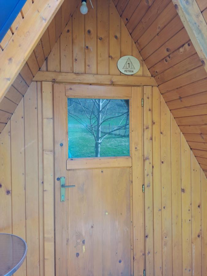 Glamping Hiske Petrin Hotel Tolmin Eksteriør billede