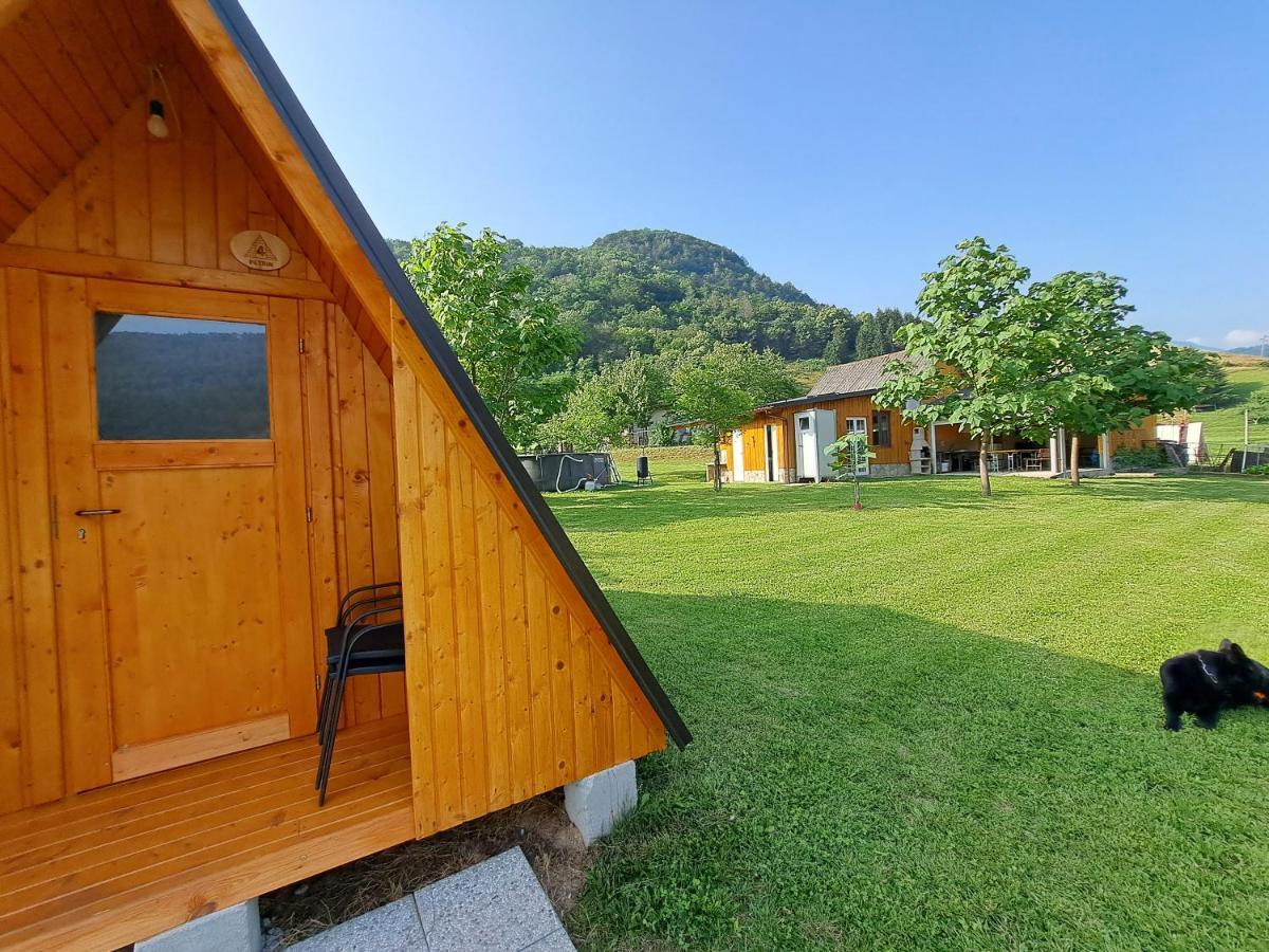 Glamping Hiske Petrin Hotel Tolmin Eksteriør billede
