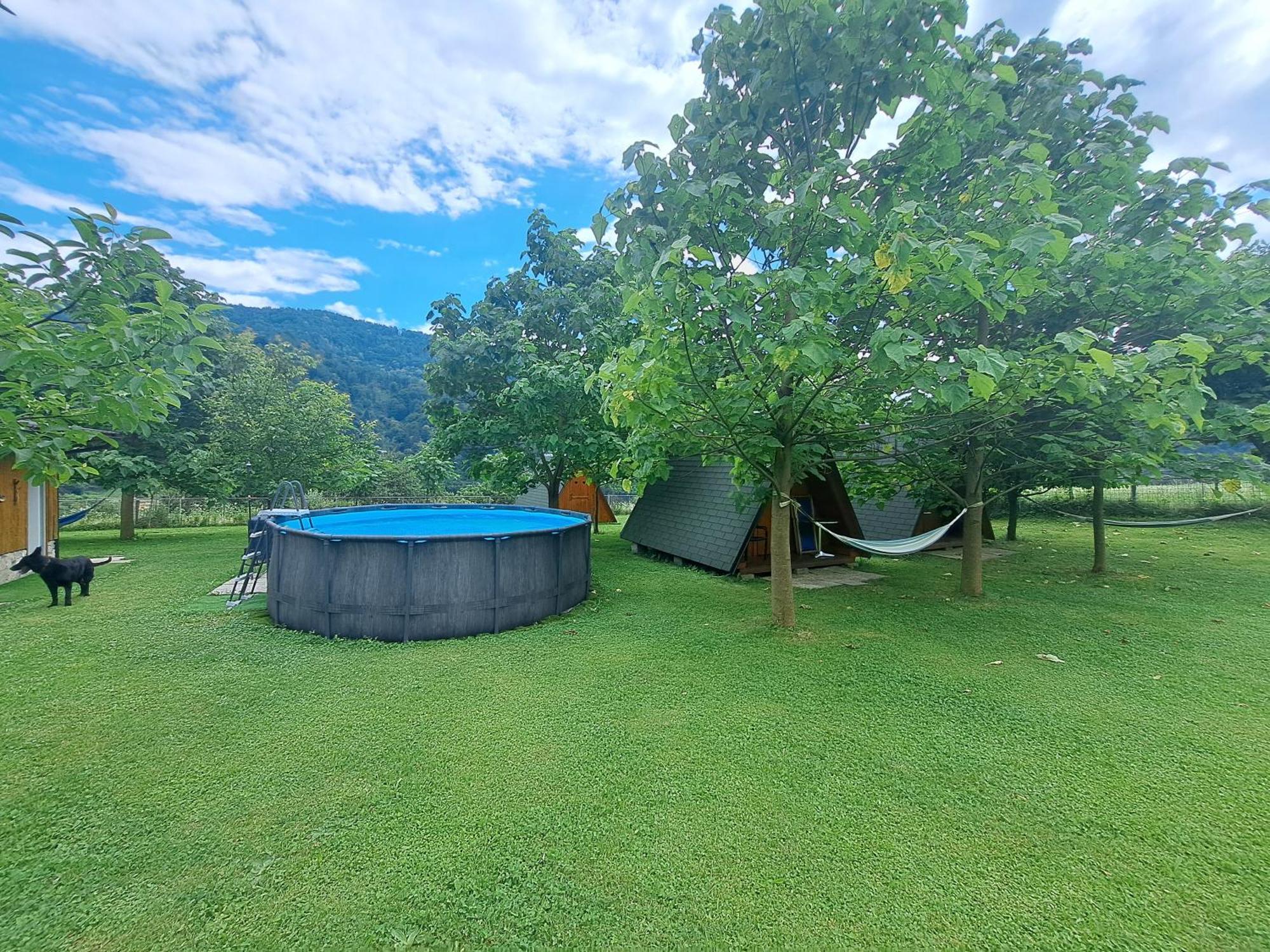 Glamping Hiske Petrin Hotel Tolmin Eksteriør billede